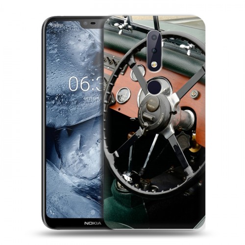 Дизайнерский пластиковый чехол для Nokia 6.1 Plus Aston Martin