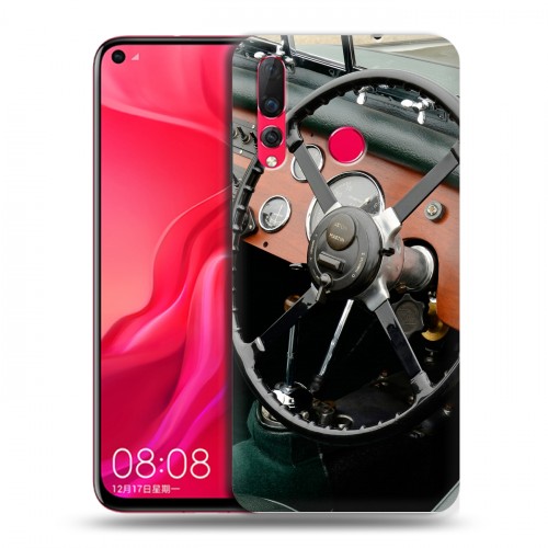 Дизайнерский пластиковый чехол для Huawei Nova 4 Aston Martin