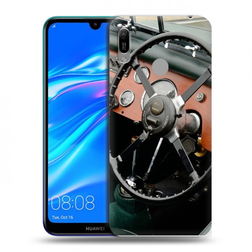 Дизайнерский пластиковый чехол для Huawei Y6 (2019) Aston Martin