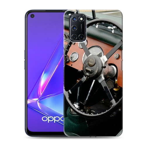 Дизайнерский пластиковый чехол для OPPO A52 Aston Martin