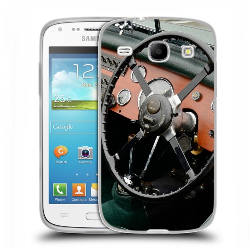 Дизайнерский силиконовый чехол для Samsung Galaxy Core Aston Martin