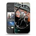 Дизайнерский пластиковый чехол для HTC Desire 300 Aston Martin