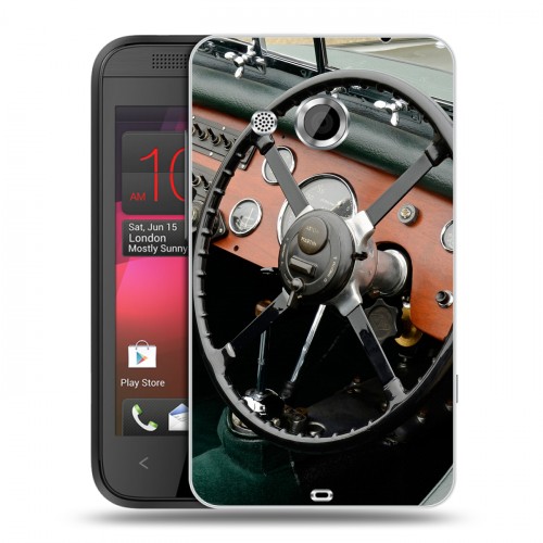 Дизайнерский пластиковый чехол для HTC Desire 200 Aston Martin