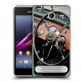 Дизайнерский силиконовый чехол для Sony Xperia E1 Aston Martin