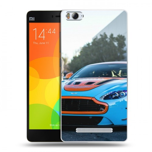 Дизайнерский пластиковый чехол для Xiaomi Mi4i Aston Martin