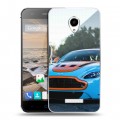 Дизайнерский силиконовый чехол для Micromax Canvas Spark Aston Martin