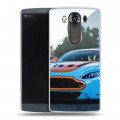 Дизайнерский пластиковый чехол для LG V10 Aston Martin