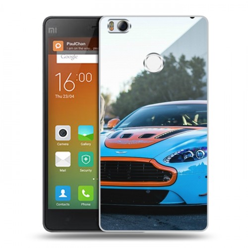 Дизайнерский пластиковый чехол для Xiaomi Mi4S Aston Martin