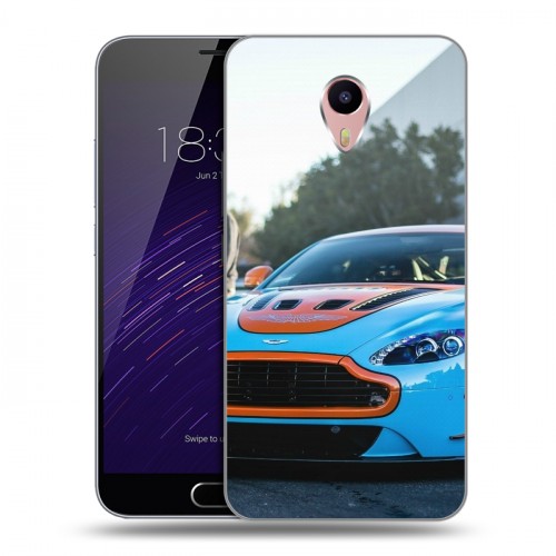 Дизайнерский пластиковый чехол для Meizu M3 Max Aston Martin