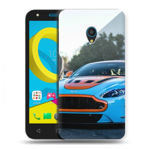 Дизайнерский пластиковый чехол для Alcatel U5 Aston Martin