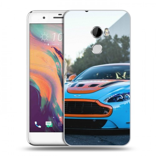 Дизайнерский пластиковый чехол для HTC One X10 Aston Martin