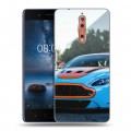 Дизайнерский пластиковый чехол для Nokia 8 Aston Martin