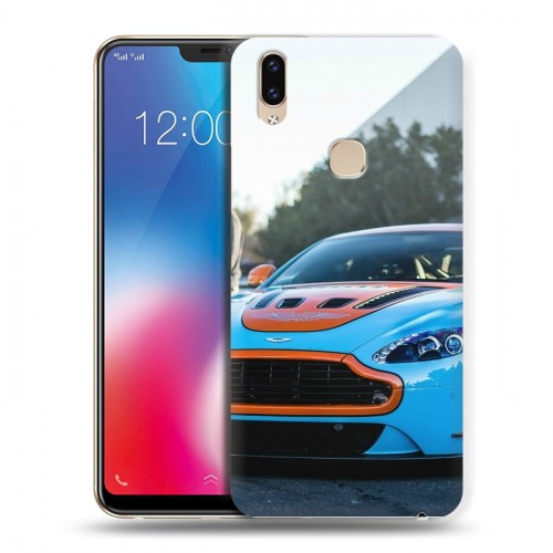 Дизайнерский пластиковый чехол для Vivo V9 Aston Martin