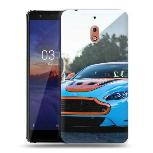 Дизайнерский силиконовый чехол для Nokia 2.1 Aston Martin