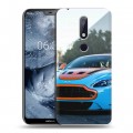 Дизайнерский пластиковый чехол для Nokia 6.1 Plus Aston Martin