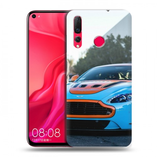 Дизайнерский пластиковый чехол для Huawei Nova 4 Aston Martin