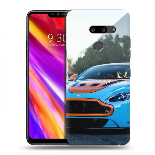 Дизайнерский пластиковый чехол для LG G8 ThinQ Aston Martin