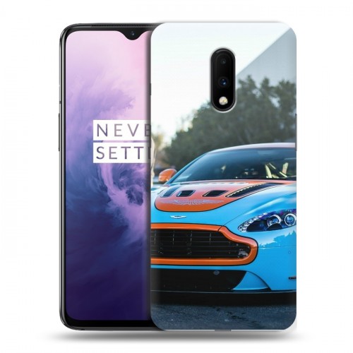 Дизайнерский пластиковый чехол для OnePlus 7 Aston Martin