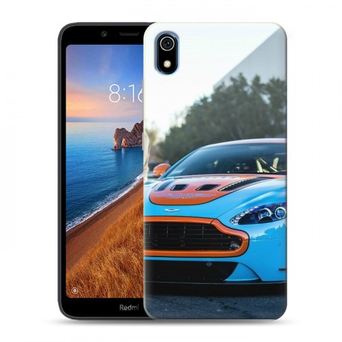 Дизайнерский силиконовый чехол для Xiaomi RedMi 7A Aston Martin