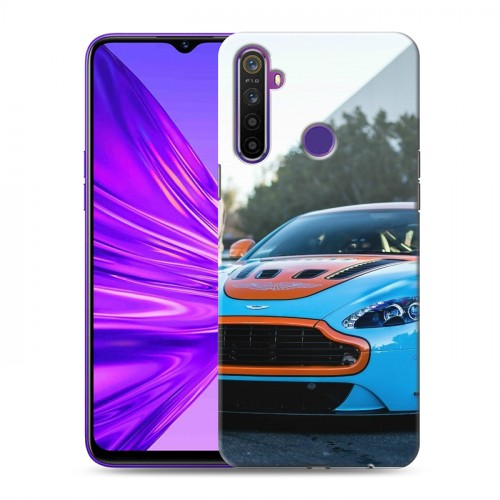 Дизайнерский силиконовый чехол для Realme 5 Aston Martin