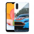 Дизайнерский силиконовый чехол для Samsung Galaxy M01 Aston Martin