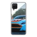 Дизайнерский пластиковый чехол для Samsung Galaxy A12 Aston Martin