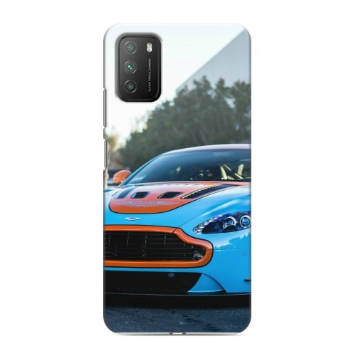 Дизайнерский пластиковый чехол для Xiaomi Poco M3 Aston Martin