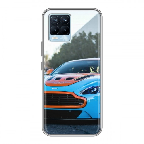 Дизайнерский силиконовый чехол для Realme 8 Aston Martin