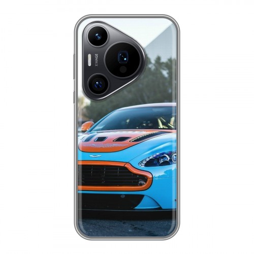 Дизайнерский силиконовый чехол для Huawei Pura 70 Pro Aston Martin