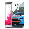 Дизайнерский пластиковый чехол для LG G3 (Dual-LTE) Aston Martin