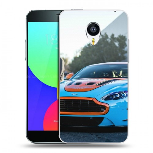 Дизайнерский пластиковый чехол для Meizu MX4 Aston Martin