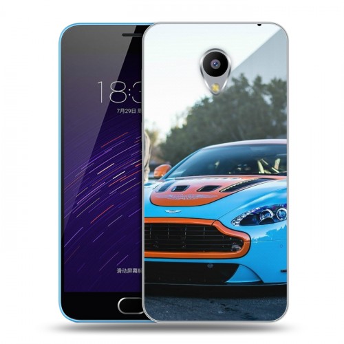 Дизайнерский пластиковый чехол для Meizu M1 Aston Martin