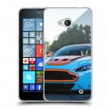 Дизайнерский пластиковый чехол для Microsoft Lumia 640 Aston Martin