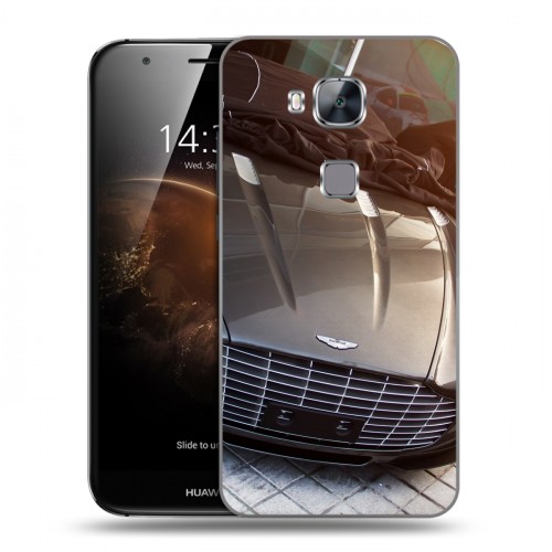 Дизайнерский пластиковый чехол для Huawei G8 Aston Martin