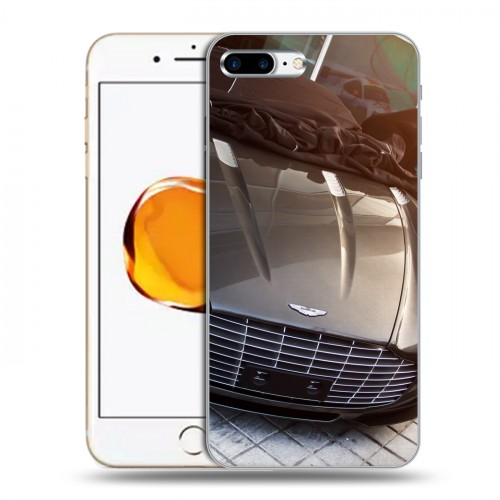 Дизайнерский силиконовый чехол для Iphone 7 Plus / 8 Plus Aston Martin