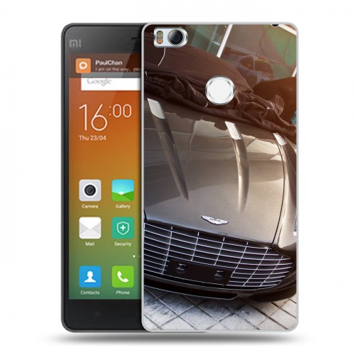 Дизайнерский пластиковый чехол для Xiaomi Mi4S Aston Martin