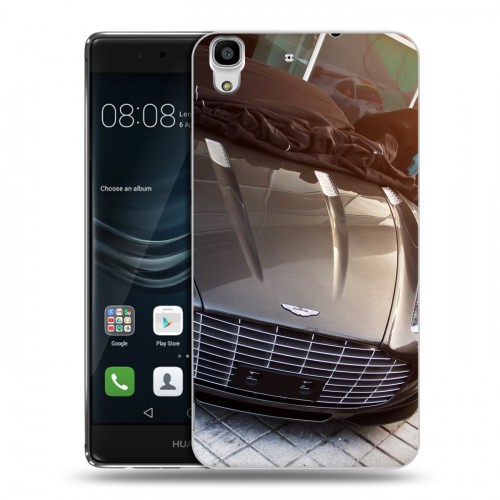 Дизайнерский пластиковый чехол для Huawei Y6II Aston Martin