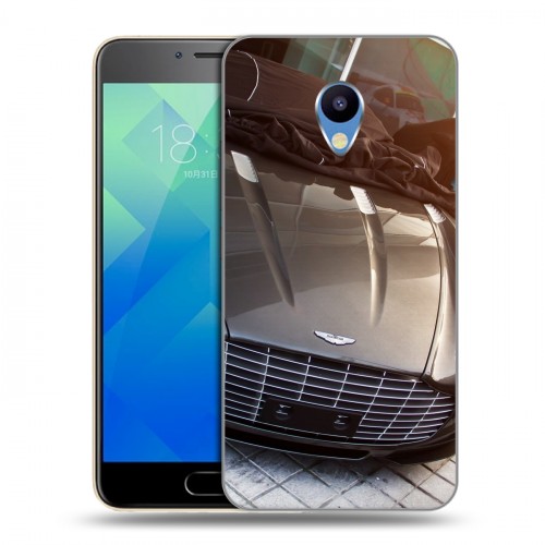 Дизайнерский силиконовый чехол для Meizu M5 Aston Martin