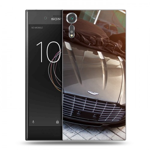 Дизайнерский пластиковый чехол для Sony Xperia XZs Aston Martin