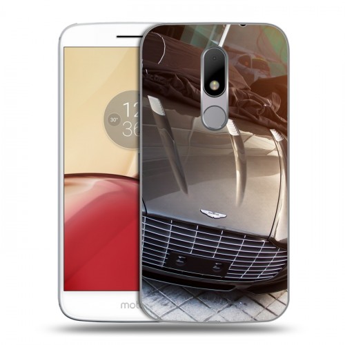 Дизайнерский силиконовый чехол для Lenovo Moto M Aston Martin
