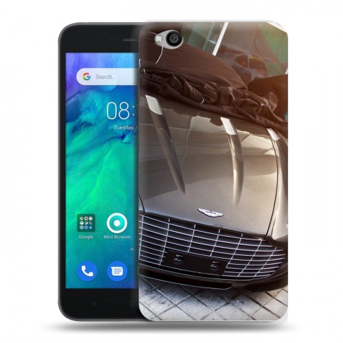 Дизайнерский пластиковый чехол для Xiaomi RedMi Go Aston Martin