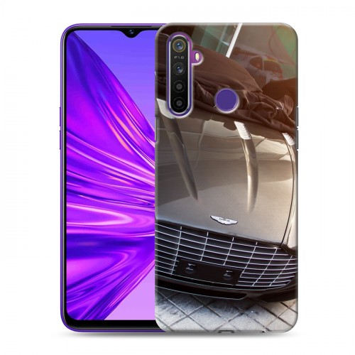 Дизайнерский силиконовый чехол для Realme 5 Aston Martin