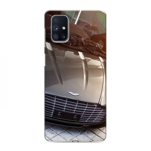 Дизайнерский пластиковый чехол для Samsung Galaxy M51 Aston Martin