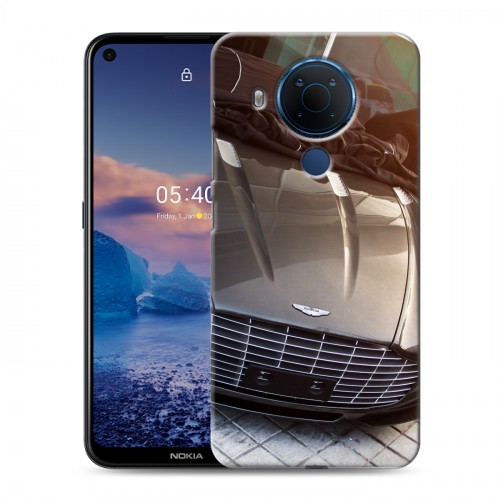 Дизайнерский силиконовый чехол для Nokia 5.4 Aston Martin