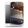 Дизайнерский пластиковый чехол для LG Optimus L5 2 II Aston Martin