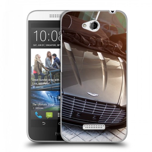 Дизайнерский пластиковый чехол для HTC Desire 616 Aston Martin