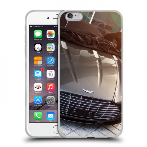 Дизайнерский силиконовый чехол для Iphone 6 Plus/6s Plus Aston Martin