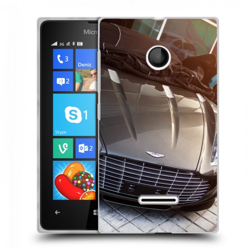 Дизайнерский пластиковый чехол для Microsoft Lumia 435 Aston Martin