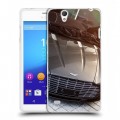 Дизайнерский пластиковый чехол для Sony Xperia C4 Aston Martin