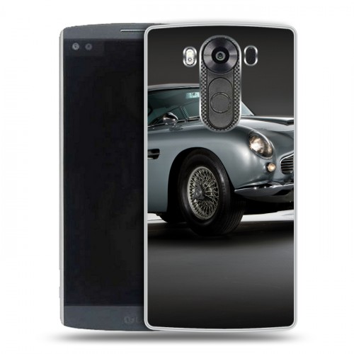 Дизайнерский пластиковый чехол для LG V10 Aston Martin